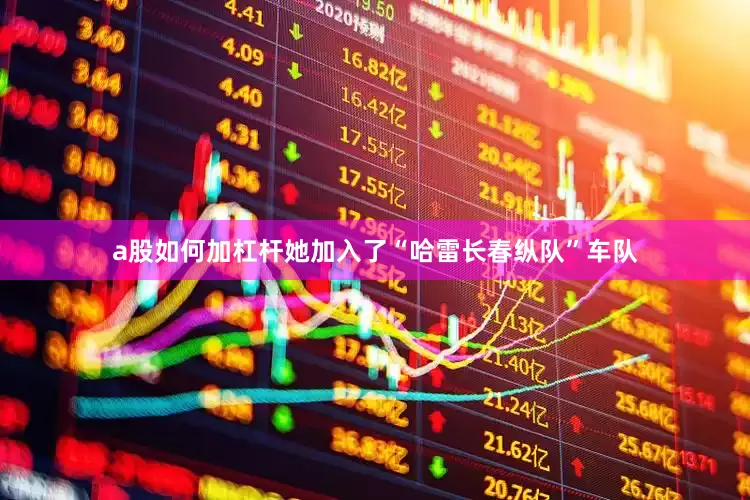 a股如何加杠杆她加入了“哈雷长春纵队”车队